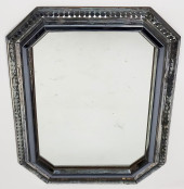 VINTAGE BEVELED GLASS OCTAGONA