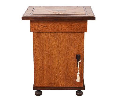 VINTAGE BIEDERMEIER OAK