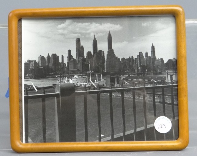 Vintage black and white photo