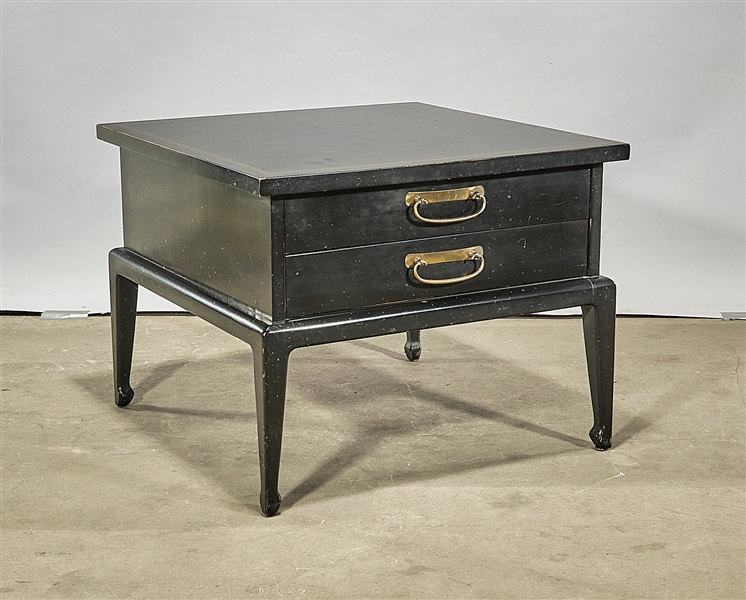 Vintage Black Chinese low