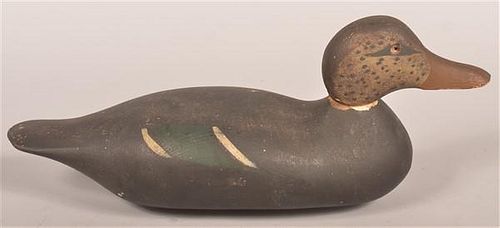 VINTAGE BLACK DUCK WORKING