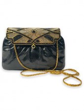 VINTAGE BLACK FINESSE PYTHON H