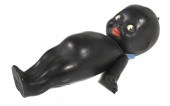 VINTAGE BLACK KEWPIE ROSE O'NE