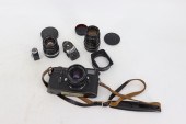 VINTAGE BLACK LEICA M4 CAMERA