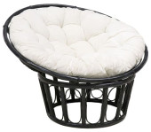 VINTAGE BLACK PAINTED BAMBOO &