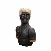 VINTAGE BLACKAMOOR STYLE HALF
