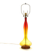 VINTAGE BLENKO AMBERINA GLASS