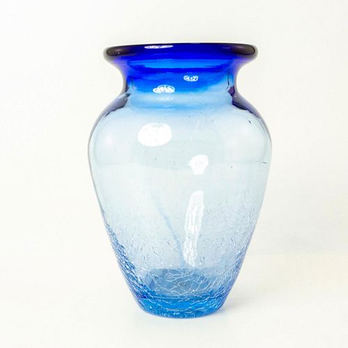 VINTAGE BLENKO CRACKLE GLASS