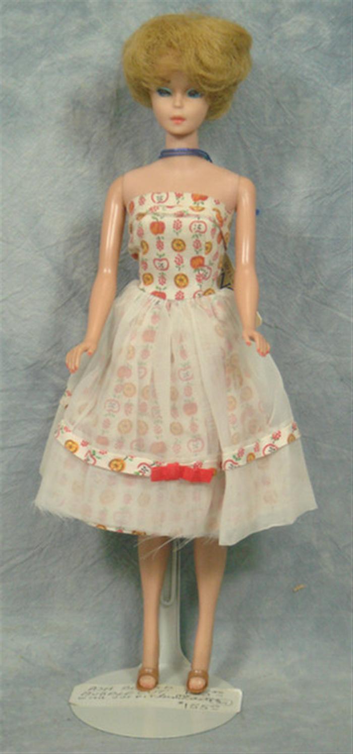 Vintage Blonde Bubble Cut Barbie