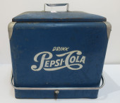 VINTAGE BLUE PEPSI-COLA METAL