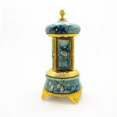 VINTAGE BLUE REUGE CAROUSEL SW