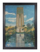 VINTAGE BOK TOWER FLORIDA PAIN