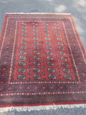 VINTAGE BOKHARA RUGVintage Bok