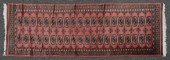 VINTAGE BOKHARA RUNNER 8' PERS