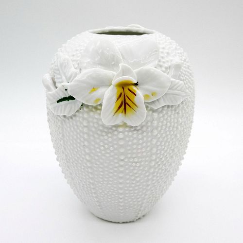VINTAGE BONE CHINA FLORAL VASESmall