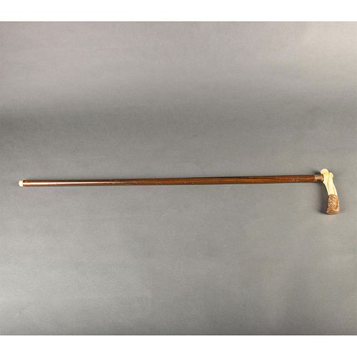 VINTAGE BONE HANDLED WALKING