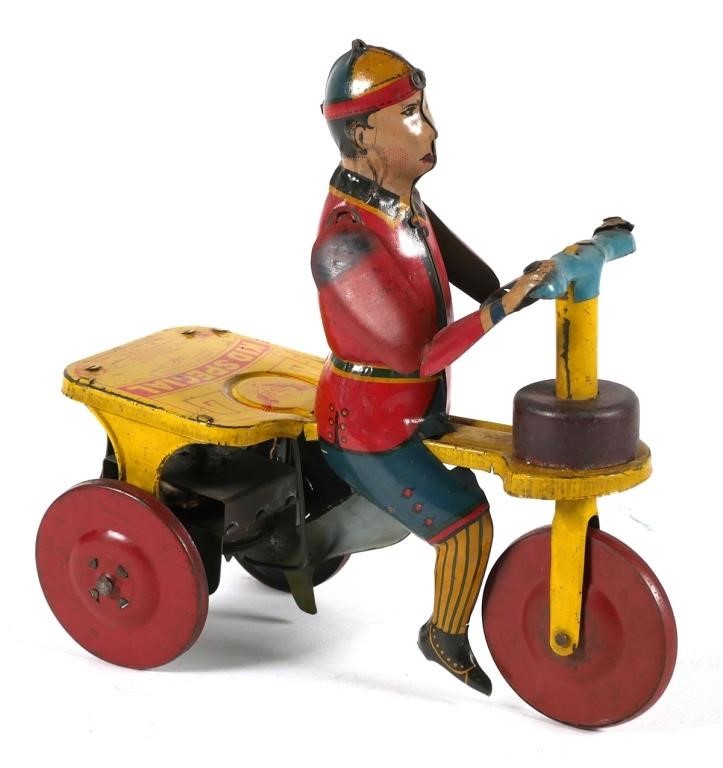 VINTAGE B&R TIN LITHO WIND-UP