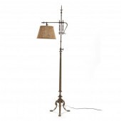 VINTAGE BRASS ADJUSTABLE FLOOR