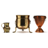 VINTAGE BRASS AND COPPER JARDI