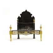 VINTAGE BRASS AND IRON HERALDI