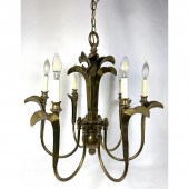 Vintage brass decorator chande