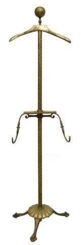 VINTAGE BRASS GENTLEMAN'S VALET