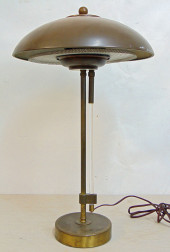 VINTAGE BRASS MUSHROOM STYLE T