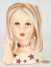 VINTAGE BRINN'S TEEN LOVE HEAD