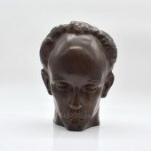 VINTAGE BRONZE BUST OF JOSE MA