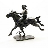 VINTAGE BRONZE JOHN BARNEY WEA