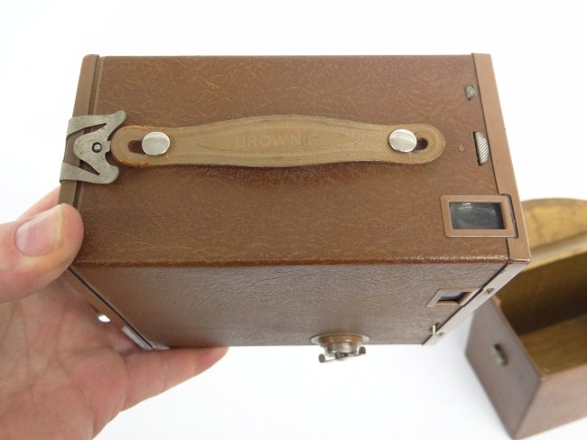 Vintage Brownie camera.