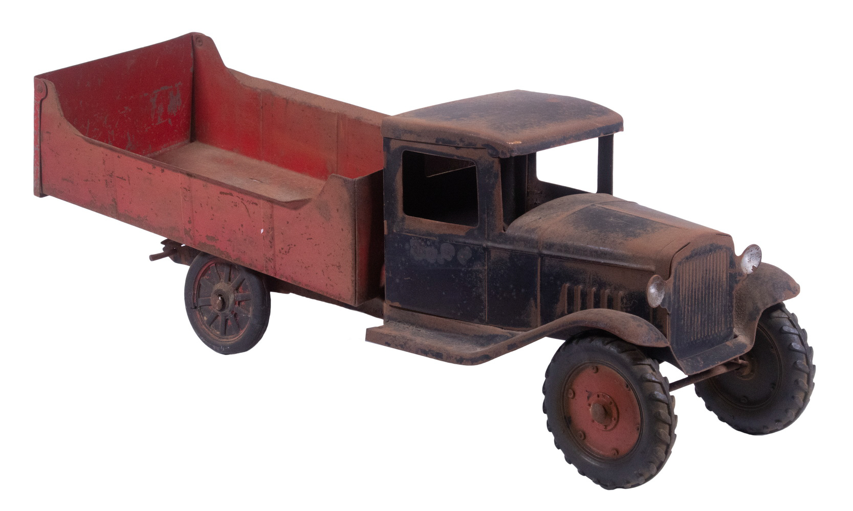 VINTAGE BUDDY L TOY DUMP TRUCK