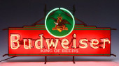 VINTAGE BUDWEISER NEON BAR SIG