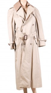 Vintage Burberry's lined trenc