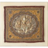 VINTAGE BURMESE KALAGA TAPESTR