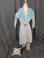 Vintage c1930 Cotton Print Dre