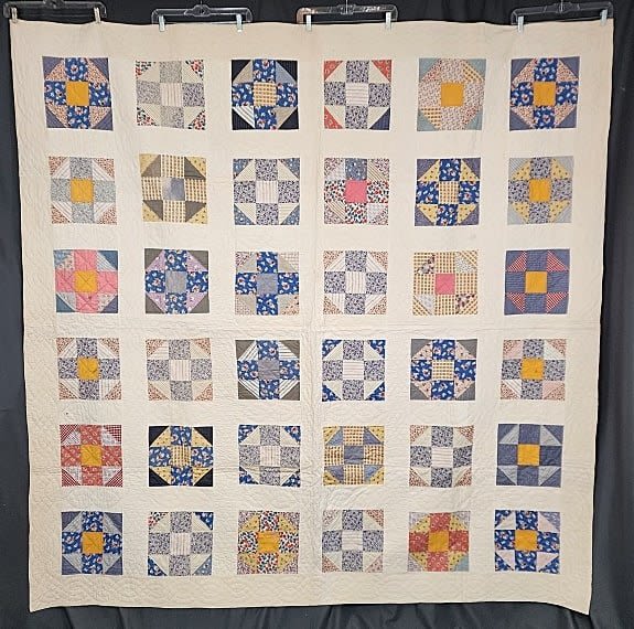 Vintage c1940 Monkey Wench Quilt