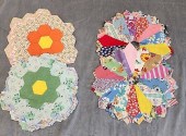 Vintage c1940 Quilt Blocks. Gr