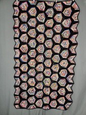 Vintage c1940 Spider Web Tied