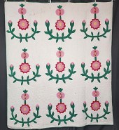 Vintage c1940 Unique Applique