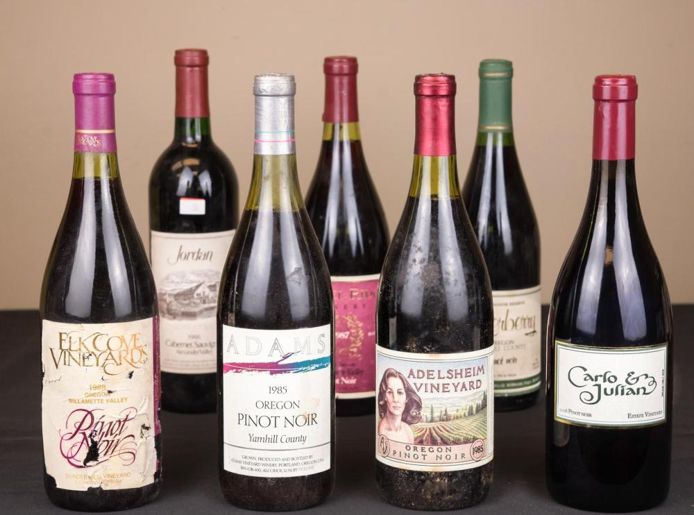 VINTAGE CALIFORNIA AND OREGON PINOT