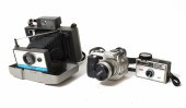 VINTAGE CAMERAS, GROUP OF 3 Th