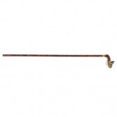 VINTAGE CANE WITH GUNPOWDER TE