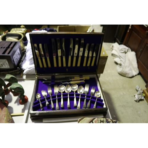 Vintage canteen of silver plated