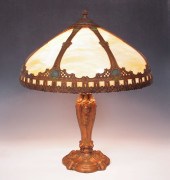 VINTAGE CARAMEL SLAG GLASS TAB