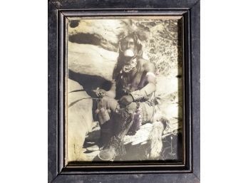 Vintage Carl Moon photograph on