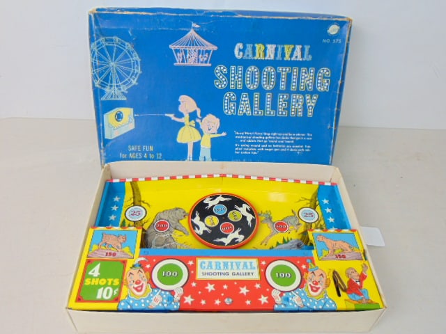 VINTAGE CARNIVAL SHOOTING GALLERY