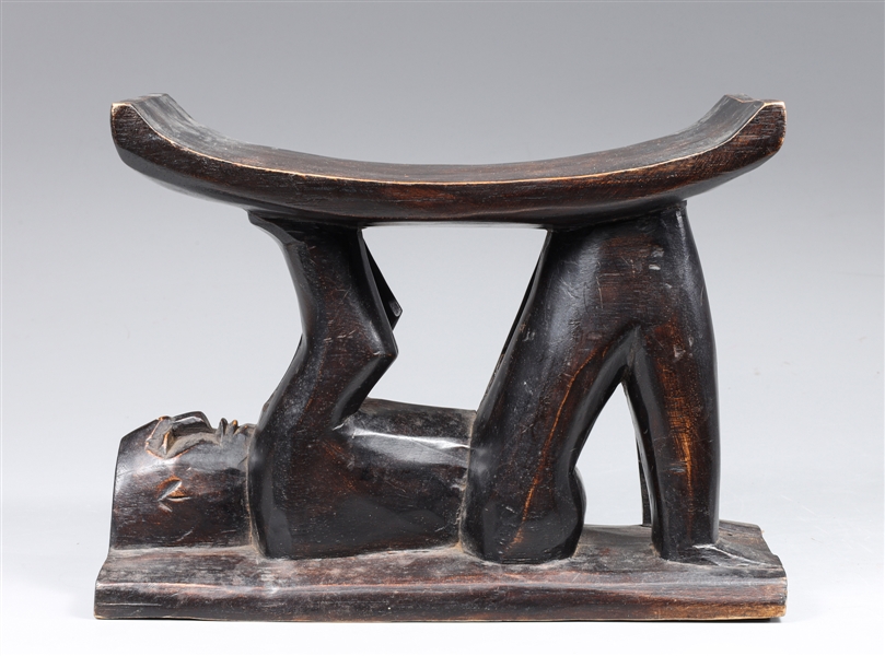 Vintage carved African figural