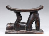 Vintage carved African figural