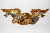 VINTAGE CARVED AMERICAN GILTWO